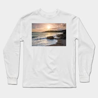 Rotherslade Bay, Gower Long Sleeve T-Shirt